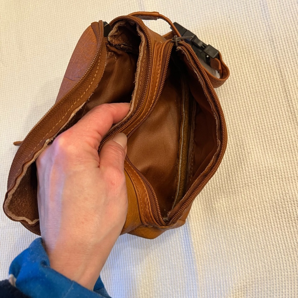 Brown Leather Waist Bag - Picture 12 of 15